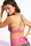 Reggiseno sportivo Kaki WLLSHINE BOWS