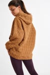 JAYPEAK BRADLEY taupe quilted sweatshirt