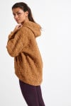 JAYPEAK BRADLEY taupe quilted sweatshirt