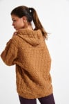 JAYPEAK BRADLEY taupe quilted sweatshirt