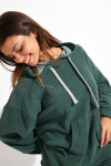 KEYSTONE BRADLEY oversized green sweatshirt