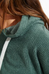 KEYSTONE BRADLEY oversized green sweatshirt