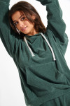 Sudadera oversize verde KEYSTONE BRADLEY