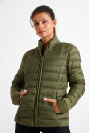 CAMROSE DURHAM women's khaki padded jacket