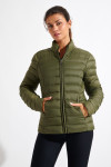 CAMROSE DURHAM women's khaki padded jacket