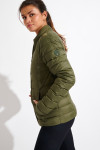 CAMROSE DURHAM women's khaki padded jacket