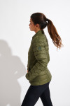 CAMROSE DURHAM women's khaki padded jacket