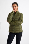 CAMROSE DURHAM women's khaki padded jacket