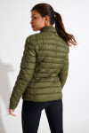 CAMROSE DURHAM women's khaki padded jacket