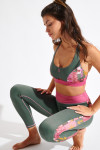 WELLSHINE EKARA khaki sport leggings