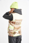 DEERVALLEY FISSA ecru sleeveless jacket