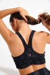 WELLZEN FLOW black sports bra