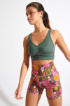 MINDS WELLSHINE high-waisted sports shorts