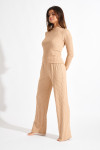 MYLAR GINGER black ribbed trousers