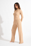 MYLAR GINGER black ribbed trousers