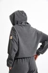 Grijs sweatshirt GRANITE ONEKA