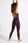 WELLNESS POWER plum yoga suit