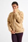 Chaqueta polar camel de rizo CARNIGHT SAIKO