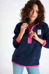 Veste polaire bleu marine BRICHILL SNOOKIE