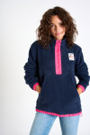 Chaqueta polar azul marino BRICHILL SNOOKIE