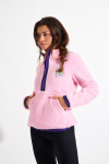 BRICHILL SNOOKIE pink fleece jacket