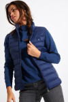 ULLA DURHAM navy blue sleeveless padded jacket