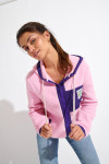 BRICHILL WARREN pink fleece jacket