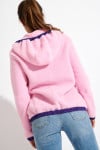 BRICHILL WARREN pink fleece jacket