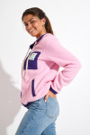 BRICHILL WARREN pink fleece jacket