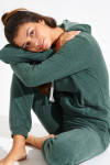 KEYSTONE FRESCO green ribbed jacket