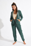 KEYSTONE FRESCO green ribbed jacket