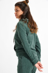 KEYSTONE FRESCO green ribbed jacket