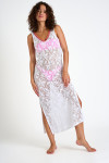 IMOGEN AGUANGA Openwork long beach dress