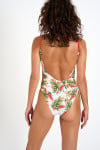 MILLER KAELUA floral one-piece swimsuit