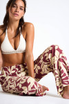 Pantalon bordeaux OKEAH SARONG