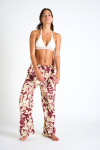 Pantalon bordeaux OKEAH SARONG