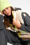 DIDO NOWCOLOR green lime beanie