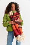 ISANA WOBAY large colourful scarf