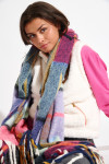 OUKA BEAUMONT large colourful scarf