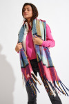 OUKA BEAUMONT large colourful scarf