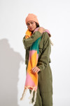 SILKA RIVERBAND large colourful scarf