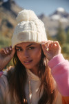 HOWSON LEMONWOOD beige beanie