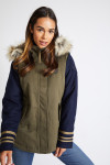 DEXTER MOHAWK women's khaki parka