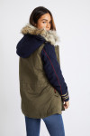 DEXTER MOHAWK women's khaki parka