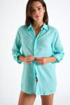 Lagune Blauwe Strandshirt GARY ADILSON