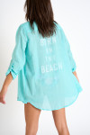 Lagune Blauwe Strandshirt GARY ADILSON