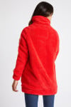 MAELO STARDUST red fleece sweater