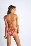 LACY SUNBAY & LARA SUNBAY two-piece swimsuit with red flowers