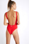 Red SOLA BEACHBABE cutout onepiece swimsuit