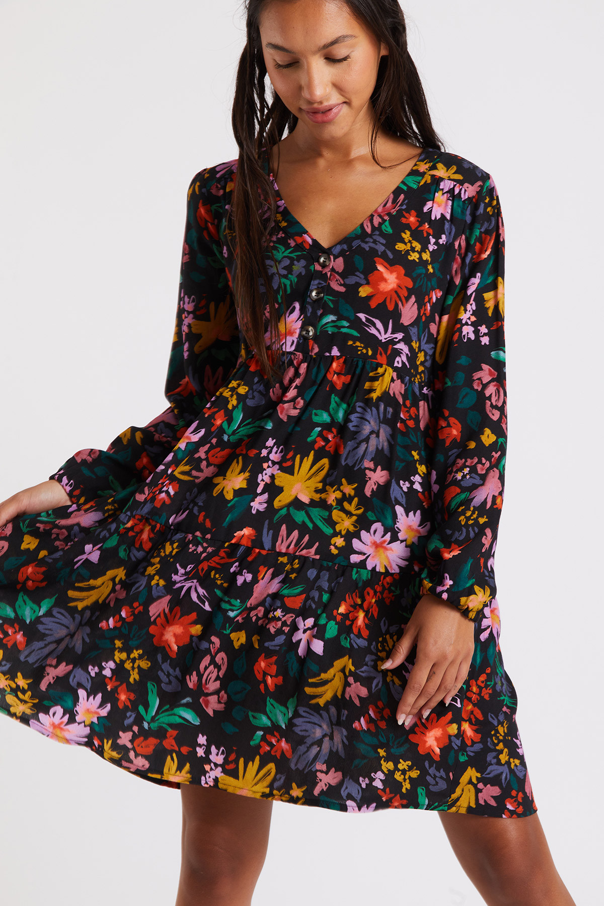 Avelina Edwards multicolored dress | Banana Moon®